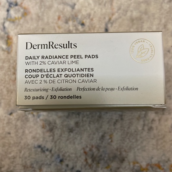Brand New Arbonne DermResults Daily Radiance Peel Pads - Picture 2 of 6